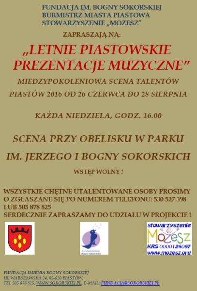 Prezentacje Piastowskie 2016