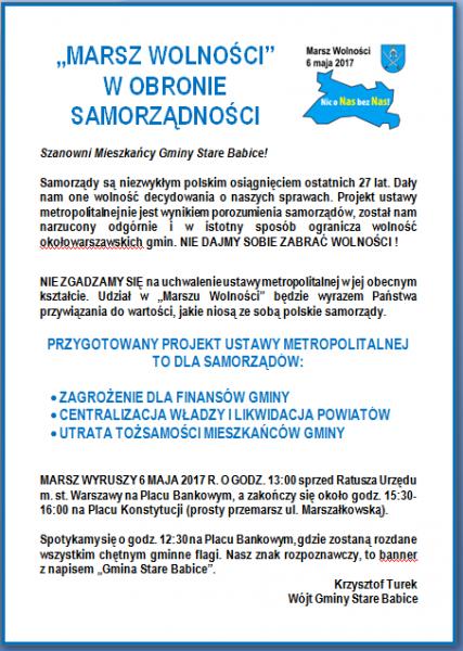 Marsz Wolności