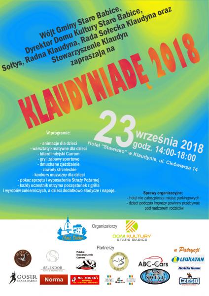 Klaudyniada 2018